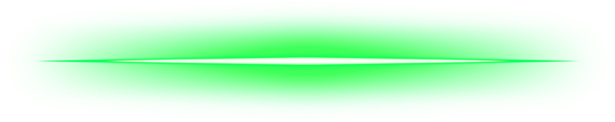 Glowing Green Neon Line